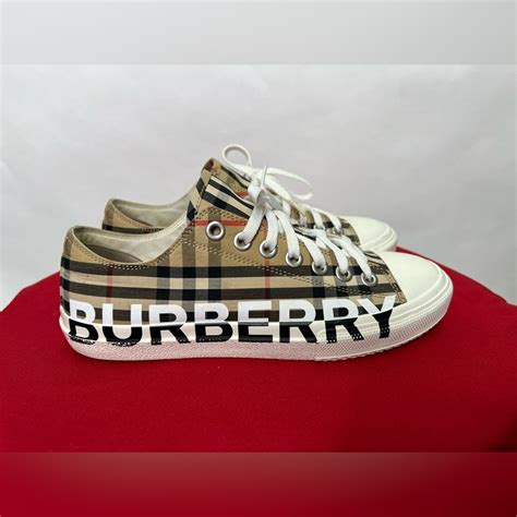 Burberry Logo Print Vintage Check Men's 